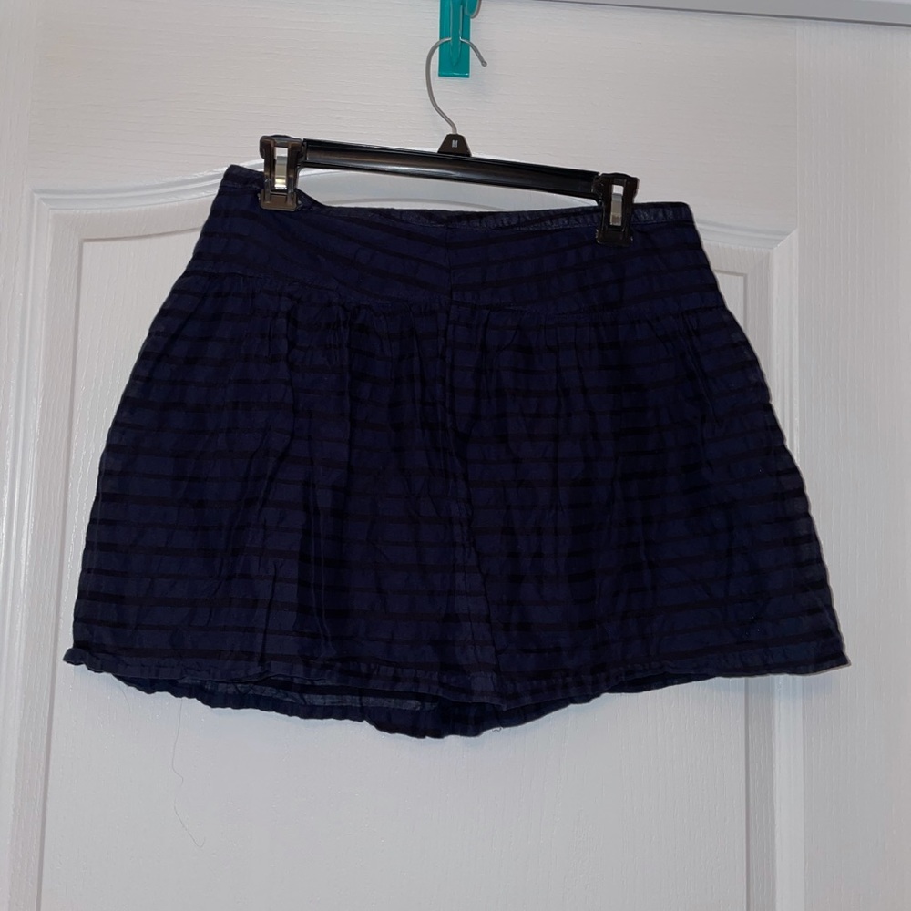 Old Navy Navy and Black striped skirt size 4